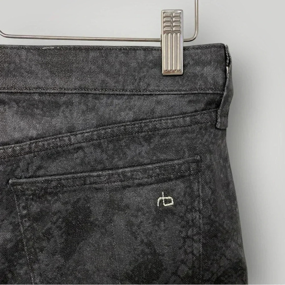 RAG & BONE Nina cropped high-rise straight-leg jeans - Picture 12 of 15